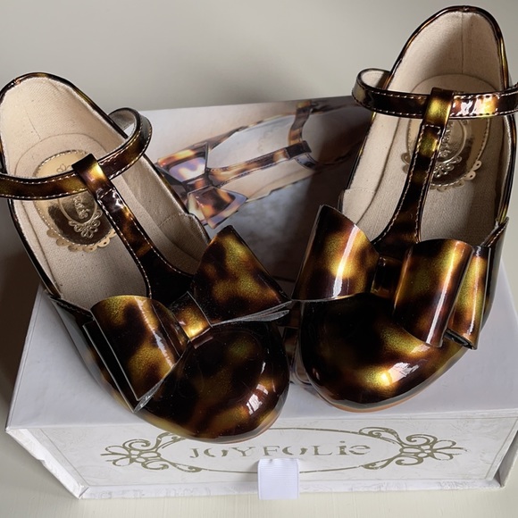 Joyfolie | Vivian T-Strap Maryjanes in Tortoise | 12T - Picture 4 of 16